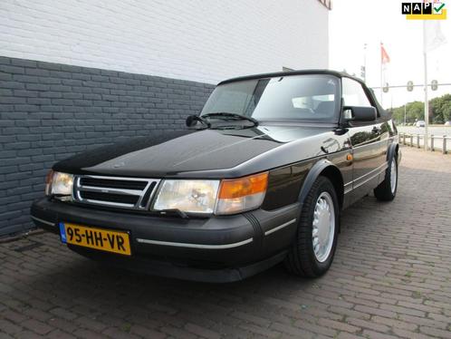 Saab 900 Cabrio 2.0 S, Auto's, Oldtimers, Bedrijf, Te koop, Airconditioning, Alarm, Elektrische ramen, Lederen bekleding, Lichtmetalen velgen