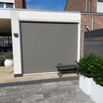 Zipscreen ritsscreen zgan antrachit mrt wit heel mooi, Ophalen of Verzenden, Zo goed als nieuw, Knikarmscherm