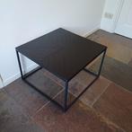 ''visgraat'' salontafel, zwart, Huis en Inrichting, Ophalen, Rechthoekig, 50 tot 100 cm, Minder dan 50 cm