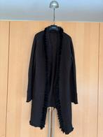 Bruine Frank Walter vest met bont mt 40, Kleding | Dames, Truien en Vesten, Maat 38/40 (M), Bruin, Ophalen of Verzenden, Gedragen