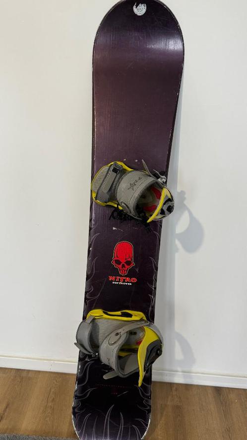 ≥ Snowboard Nitro 159cm + Drake F60 bindingen Zeer goede staat