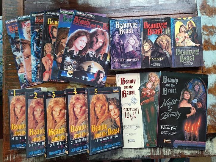 Beauty and the Beast verzameling (serie Ron Koslow), Verzamelen, Film en Tv, Zo goed als nieuw, Tv, Overige typen, Ophalen of Verzenden