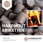 Hardhout briketten dozen/big bags, Minder dan 3 m³, Blokken, Ophalen, Overige houtsoorten
