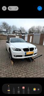 Origineel BMW E92 pre-lci voorbumper alpine weiss 3 met pdc, Ophalen, Gebruikt, Voor, Bumper