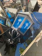 Leuke buitenlamp met blauw, Ophalen, Zo goed als nieuw, Minder dan 50 watt
