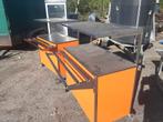 RVS kantine / buitenkeuken, Tuin en Terras, Buitenkeukens, Ophalen, Zo goed als nieuw, Gas