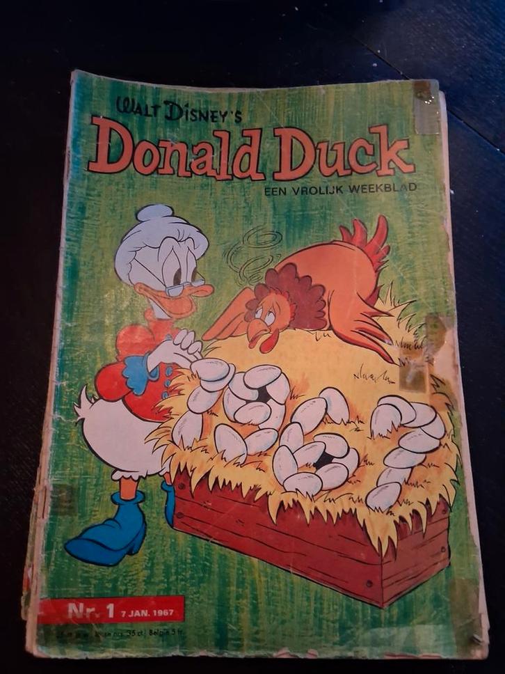 Donald Duck Weekblad - Jaargang 1967, Boeken, Stripboeken, Gelezen, Meerdere stripboeken, Ophalen of Verzenden