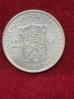 Rijksdaalder 1937 Wilhelmina zilver, Zilver, 2½ gulden, Koningin Wilhelmina, Ophalen of Verzenden