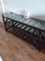 Side table, Huis en Inrichting, Tafels | Sidetables, Ophalen, Gebruikt, Eikenhout, 100 tot 150 cm