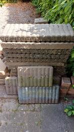 GRATIS Rondbandpalissades, Tuin en Terras, Ophalen, Gebruikt, Beton, Minder dan 100 cm