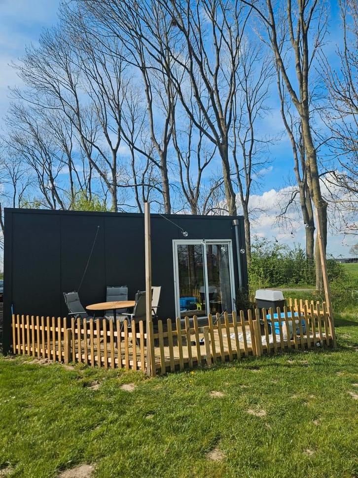 Woonunit, tinyhouse, chalet. Direct beschikbaar, Caravans en Kamperen, Stacaravans, tot en met 4, Ophalen