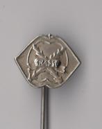 Regiment Infanterie Chassé speldje embleem, Verzamelen, Militaria | Algemeen, Niet vindbaar, Niet vindbaar, Nederland, Embleem of Badge