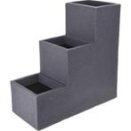 Bloembakken 3-traps, Ophalen, Kunststof, Zo goed als nieuw, Balkon