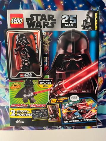 Lego Star Wars 25th special magazine - met Darth vader tin beschikbaar voor biedingen