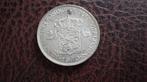 Zilveren 2,5 Gulden Wilhelmina 1940 rijksdaalder, Zilver, Ophalen of Verzenden, Koningin Wilhelmina, Losse munt