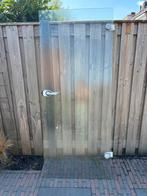 Glazen binnen deur, Doe-het-zelf en Verbouw, Deuren en Horren, Ophalen, Gebruikt, 80 tot 100 cm, Binnendeur