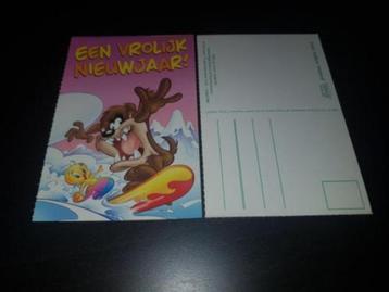 Kaart Looney Tunes( Een Vrolijk Nieuwjaar) beschikbaar voor biedingen