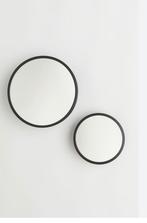 H&M home spiegel set kapstok rond zwart design nieuw, Huis en Inrichting, Woonaccessoires | Spiegels, Nieuw, Rond, Ophalen of Verzenden