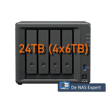 Synology DiskStation DS423+ incl. 24TB (4x6TB) nieuw! beschikbaar voor biedingen