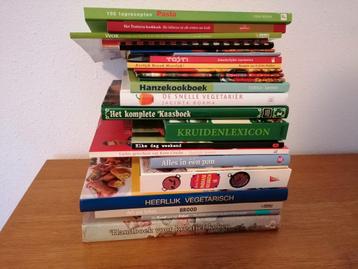 24 kookboeken, diverse soorten beschikbaar voor biedingen