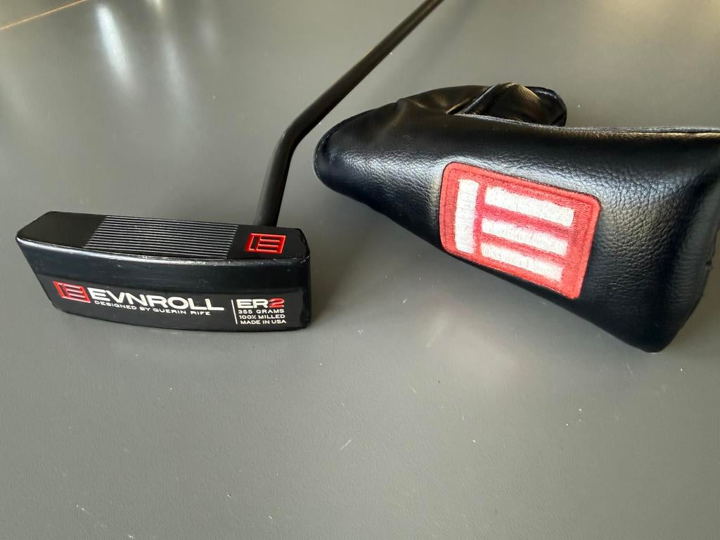 Evenroll ER2 Black Blade Putter 35 inch, Ophalen of Verzenden, Gebruikt, Club