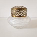 Antieke rozensteker glazen rozen vaas, Antiek en Kunst, Antiek | Glas en Kristal, Ophalen of Verzenden