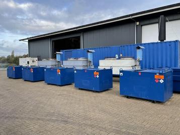 Kiwa IBC 1000 liter Kiwa IBC Dieseltank met keuring beschikbaar voor biedingen