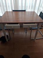 Mooie goede eettafel, Ophalen of Verzenden, Zo goed als nieuw, 75 cm of meer, 60 cm of meer