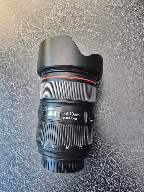 Canon EF 24-70  F 2.8 USM II, Audio, Tv en Foto, Fotografie | Lenzen en Objectieven, Zo goed als nieuw, Standaardlens, Ophalen
