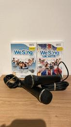 We sing en we sing UK hits compleet met 2 microfoons, Spelcomputers en Games, Games | Nintendo Wii, Vanaf 7 jaar, Ophalen of Verzenden