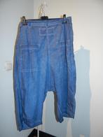 Rundholz blauwe baggy broek apart model aparte val schuin L, Kleding | Dames, Broeken en Pantalons, Maat 42/44 (L), Rundholz, Zo goed als nieuw
