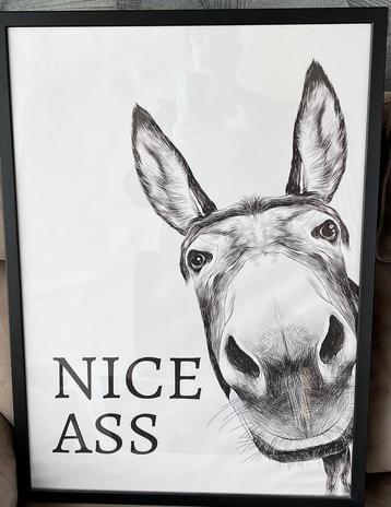 Humor poster beschikbaar voor biedingen