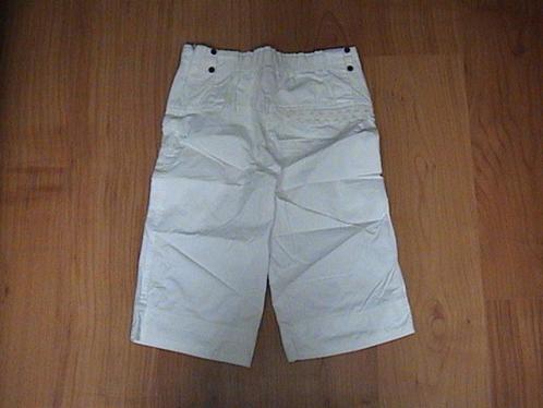 Barbara Farber BF korte witte broek maat 128 leuke details, Kinderen en Baby's, Kinderkleding | Maat 128, Gebruikt, Meisje, Broek