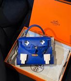Hermes Kelly Blauw, Sieraden, Tassen en Uiterlijk, Tassen | Damestassen, Verzenden, Nieuw, Blauw, Handtas