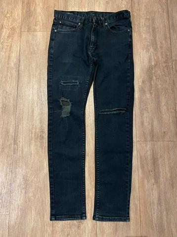 Heren W32 L32 - skinny fit - spijkerbroek - denim blauw beschikbaar voor biedingen