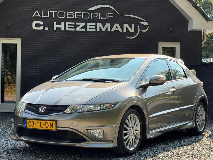 Honda Civic 1.8 Sport TYPE R pakket Navigatie Automaat Cruis, Auto's, Honda, Bedrijf, Te koop, Civic, ABS, Airbags, Airconditioning