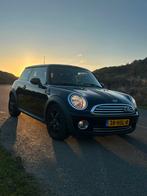 MINI One (r56) 2009 Zwart met sportieve striping, Voorwielaandrijving, 4 stoelen, Origineel Nederlands, 19 km/l