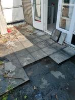 Gratis tegels! 40x40, Ophalen, Gebruikt, 10 m² of meer, Beton