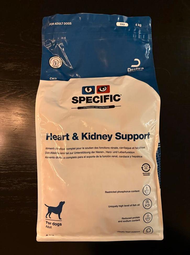 Hondenbrokken; Specific Heart and Kidney Support, Dieren en Toebehoren, Dierenvoeding, Hond, Ophalen