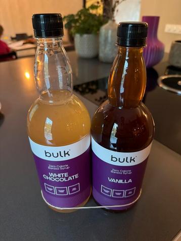 2x liter koffiesiroop beschikbaar voor biedingen