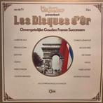 LP - Various ‎– Les Disques D'Or: Onvergetelijke Gouden, Cd's en Dvd's, Vinyl | Verzamelalbums, Ophalen of Verzenden, Gebruikt