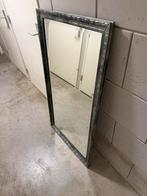Zilveren Spiegel Groot met Sierlijk Frame, Ophalen, 125 cm of meer, Zo goed als nieuw, Minder dan 100 cm