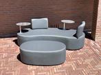 Amber Wicker Sofaset, Textileen, Nieuw, Tuinset, Bank