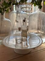 Mooie antieke beboterde taart schaal van Maastricht, Antiek en Kunst, Ophalen of Verzenden