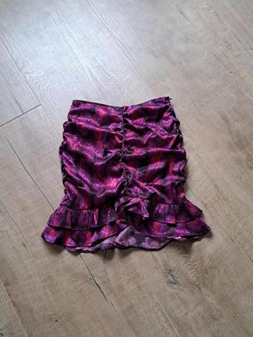 Gaaf paars rokje van Eksept, maat XS. Nieuw met kaartje! beschikbaar voor biedingen