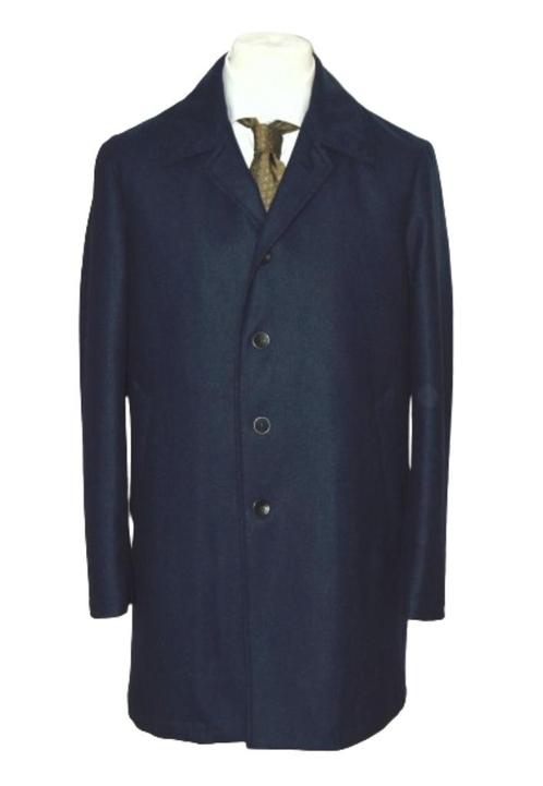 Nieuwe Boglioli mantel, jas, wol, blauw, Mt. 48 / M, Kleding | Heren, Jassen | Winter, Nieuw, Maat 48/50 (M), Blauw, Verzenden