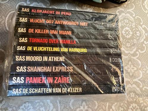 Boek Pocket Gerard de Villiers SAS 9 stuks, Boeken, Thrillers, Gelezen, Nederland, Ophalen of Verzenden