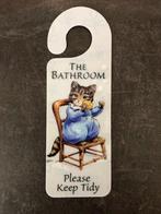 Beatrix Potter Deur Hanger Peter Rabbit Tom Kitten Nieuw, Ophalen of Verzenden, Nieuw, Dier