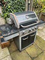Gas BBQ met pizzaoven, bakplaat en rotisserie + gasfles, Ophalen, Gebruikt