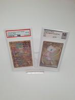 Ancient mew & mew ex gold metal card psa 6 en ucg 10 1995, Hobby en Vrije tijd, Verzamelkaartspellen | Pokémon, Ophalen of Verzenden